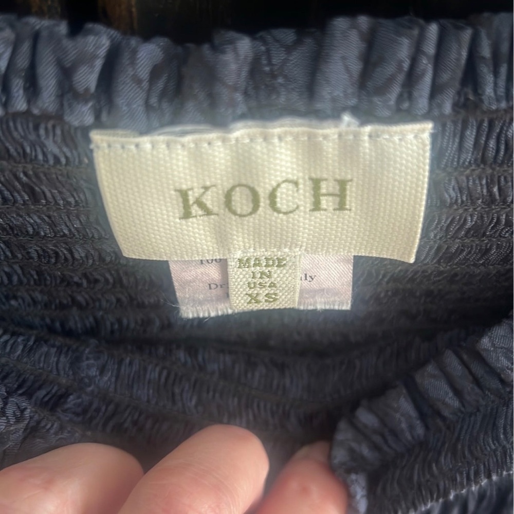 Koch Xs Navy And Black Python Skort Xs - image 2